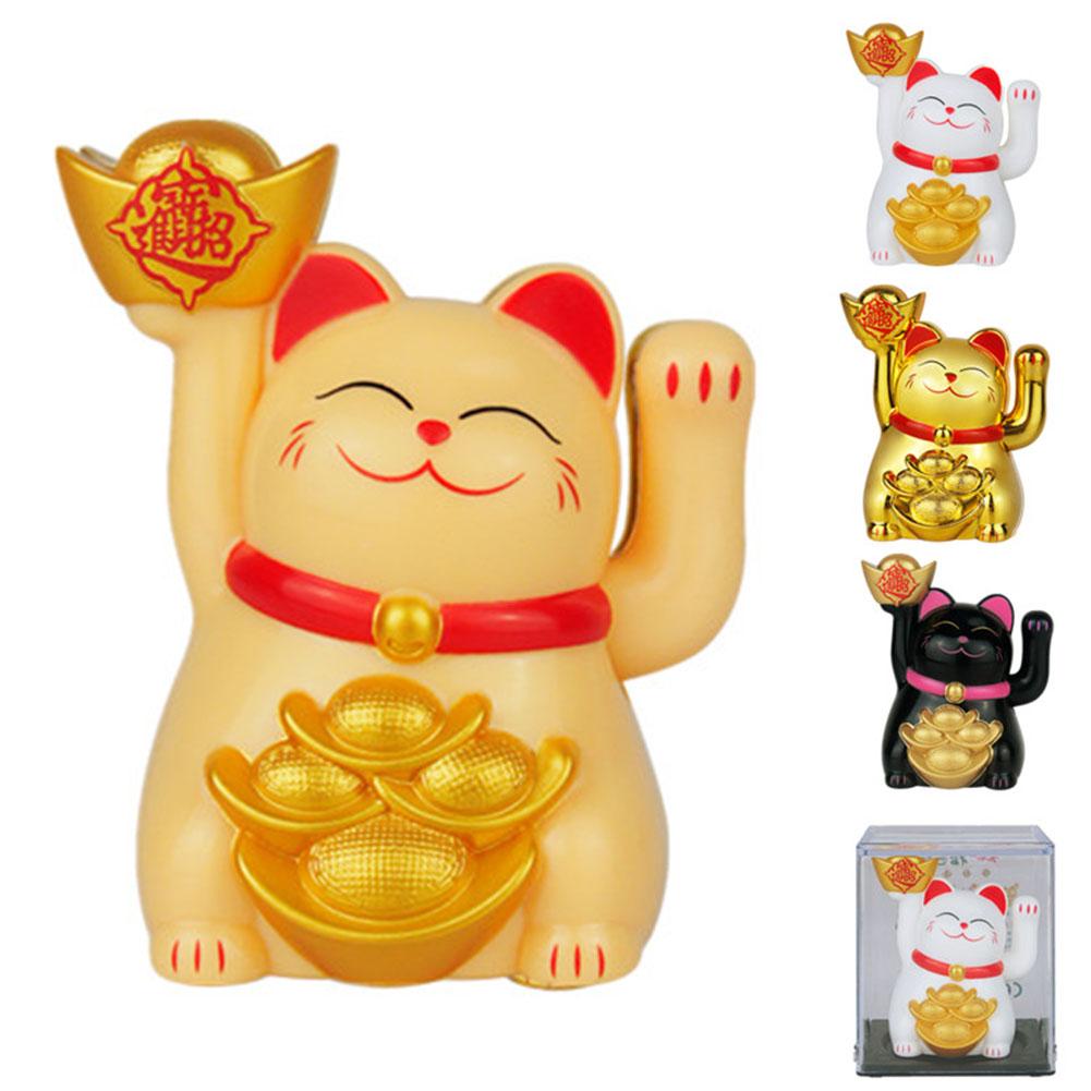 Automatic Waving Lucky Cat Ornament Lucky Cat Decor