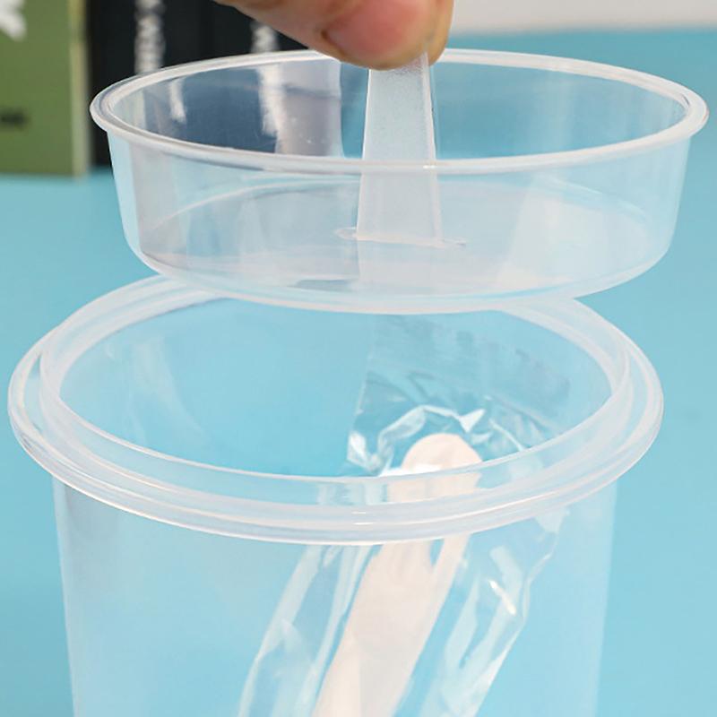 Fresh-Keeping Food Container Fruit Salad Yogurt Box Kitchen Container For Cereals Double-Layered Portable Travel Storage Jars