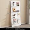 Nordic Floor-Standing Bookshelf: Multi-Layer Wall Storage Rack for Magazines and Picture Books
