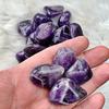 100g Natural Amethyst  Crystals Tumbled Polished Stones Faux Gemstone Bulk, Reiki Healing Stone, Home Decor Rocks