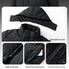 Unisex Mid-Length Cotton-Padded Sports Overcoat for Winter Training