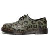 Scarpe Casual Basse in Pelle con Stampa Leopardata Moda Scarpe Casual Unisex Kaki-Verde 27686384