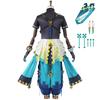 Kinich Cosplay Genshin Impact Cosplay Kostüm Perücke Turnfire Jagd Anzug Herren Damen Halloween Party Comic Con Rollenspiel Outfits