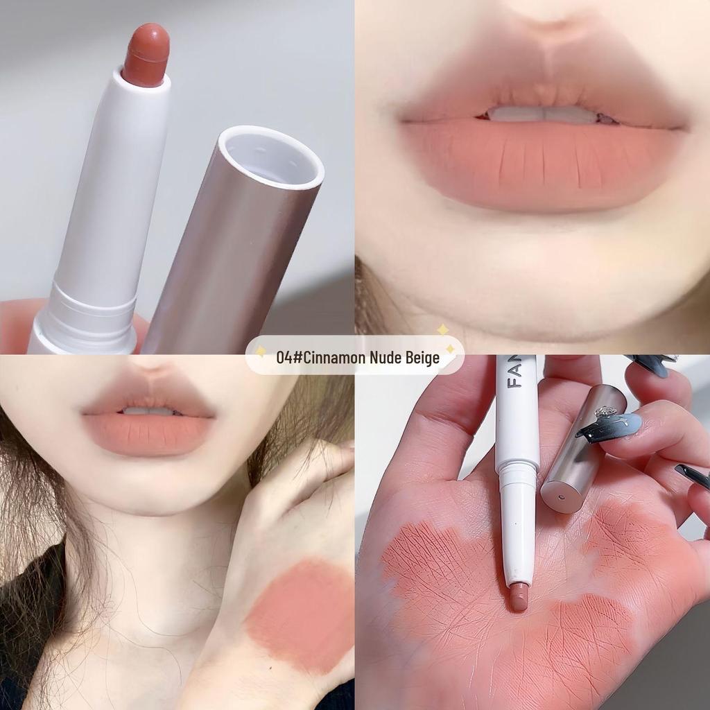 Moisturizing Color-Changing Matte Lipstick Pen with Long-Lasting Velvet Finish