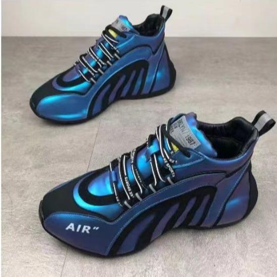 Men's Shoes for Spring New Fashion Trendy and Breathable Casual Shoes for Students Simple Lightweight Lace-up Sneakers for Men
