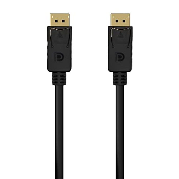 Câble écran - AISENS - A124-0549 - DisplayPort 1.2 - 4K - 1.5M - Noir