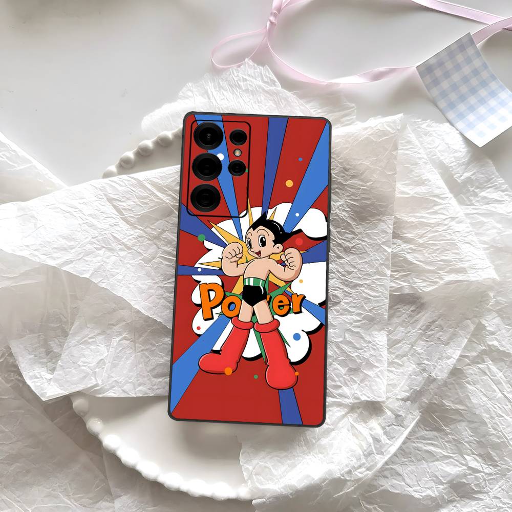 Astro Boy Cartoon Phone Case For Samsung S 24 fe 25 Ultra plus 20 lite 21 30 22 23 24 22 Ultra 5G Fundas