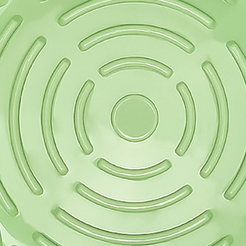 Air Fryer Liners Pot Round Shaped Heat Resistant Easy Cleansing Silicone Pot Liner Baking Tray Cyan