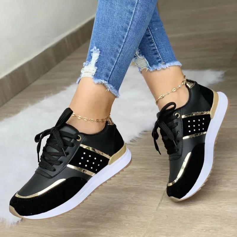 Brand Women Sneakers Comfortable Platform Shoes Female Fashion Large Size Casual Sport Shoes  New Outdoor Women Running Shoe