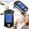 Portable Breathalyzer with 6 Mouthpieces Breath Alcohol Tester LCD Backlight Digital Accurate BAC Detector Analyzer with Audio Visual Alarm for Perso