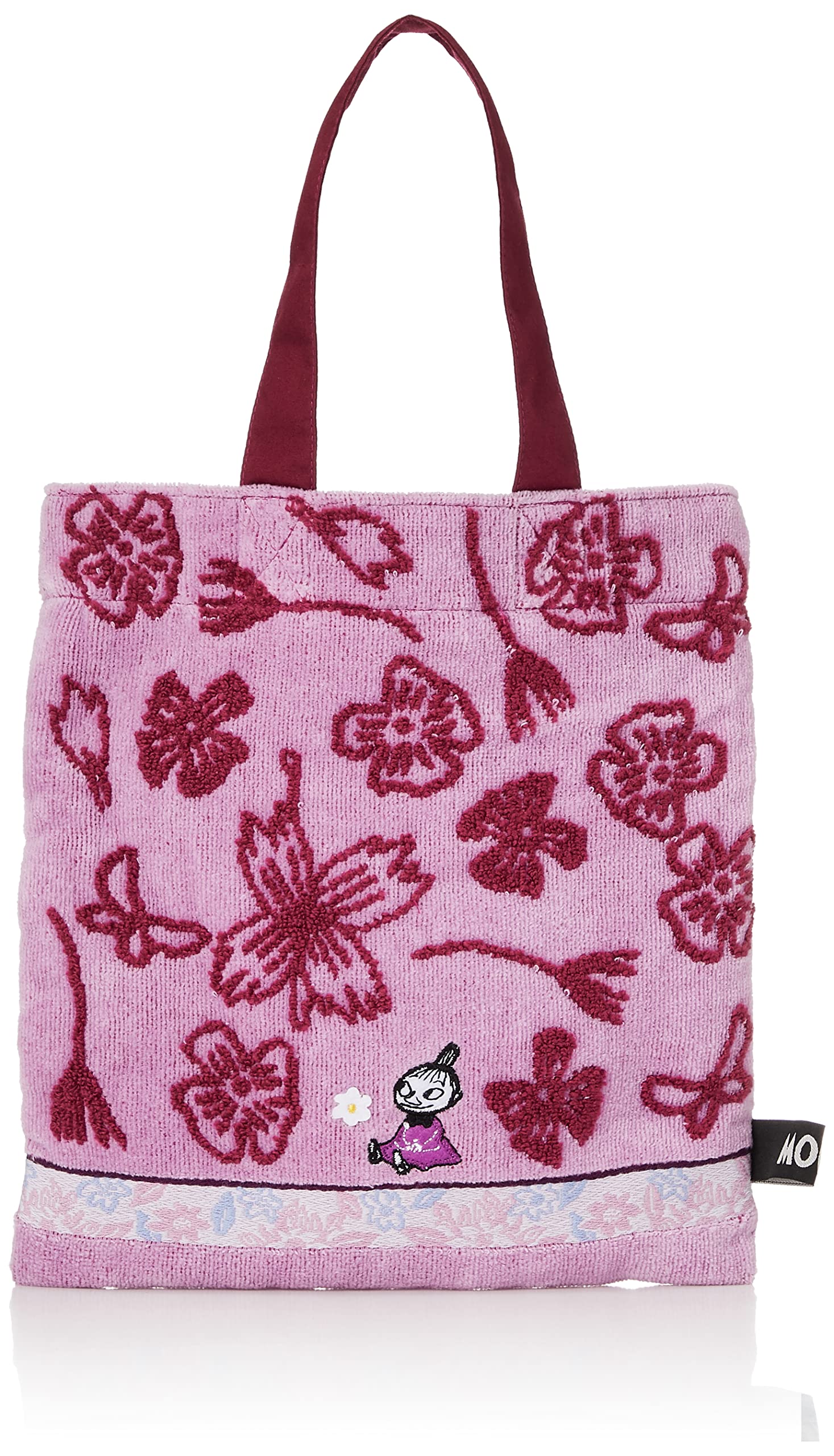 

Moomin Little My Flower Garden Mini Floral Bag, Purple, Print, Toweling, 47-8277230 фиолетовый