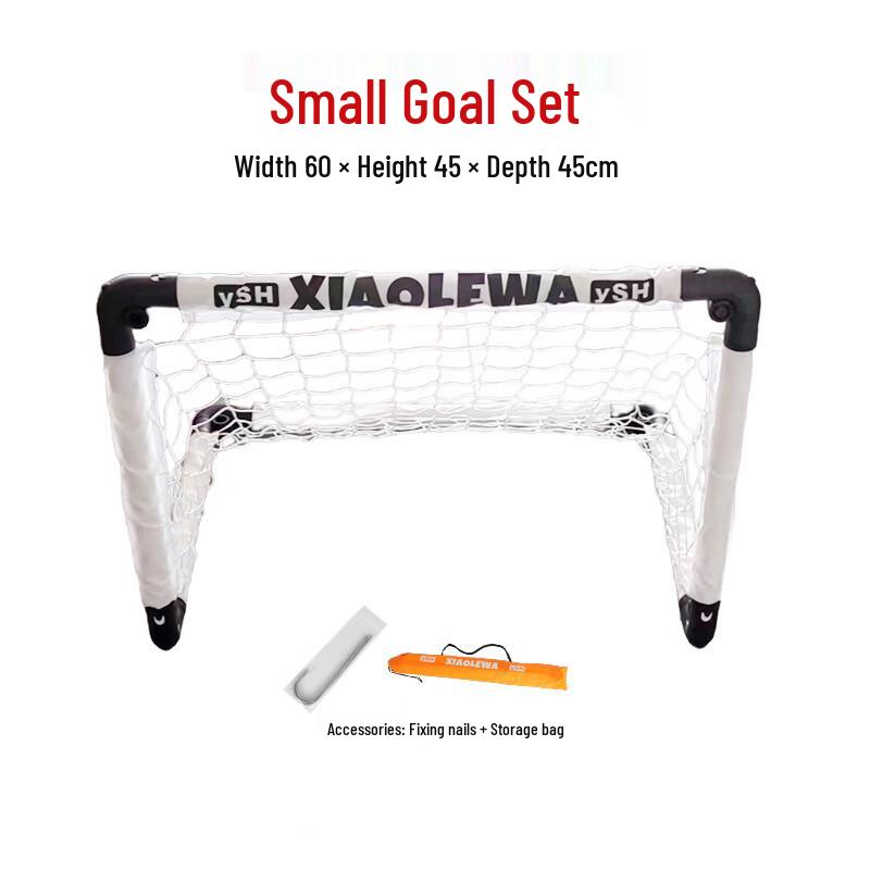 DeRuiEn Portable Foldable 5-A-Side Soccer Goal