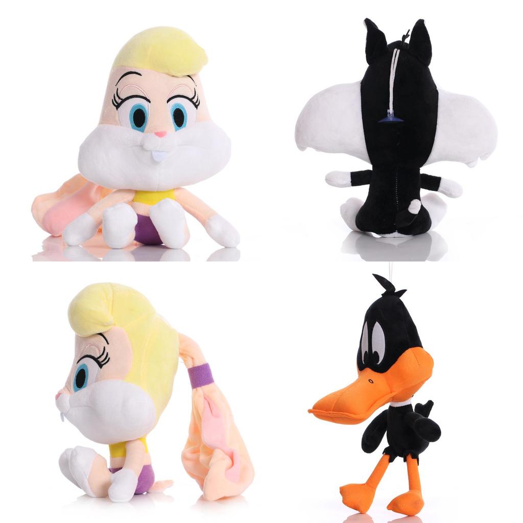 Bugs Bunny Devil Lola Daffy Duck Plush Toys Set Of 4 Soft Dolls Cartoon Stuffed Great Gift