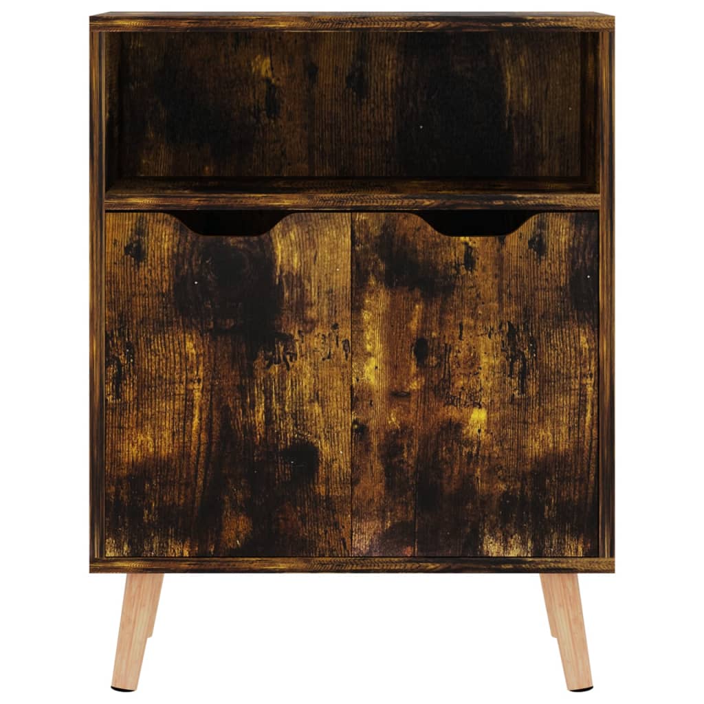 Sideboard Smoked Oak 60 x 30 x 72 cm Particleboard