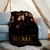 Customizable Twilight Throw Blanket – Personalized Name, All-Season Cozy Snug Blanket, Machine Washable, Personalized Blanket
