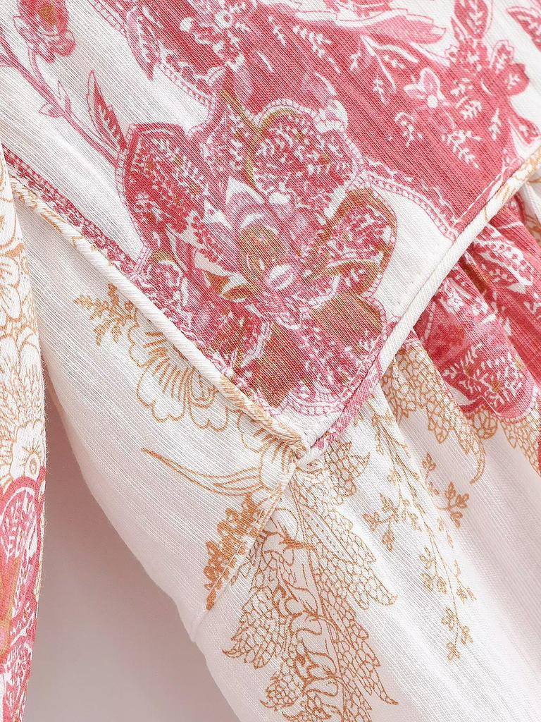 2026 Spring Bohemian Long Sleeve Casual Slimming Dress