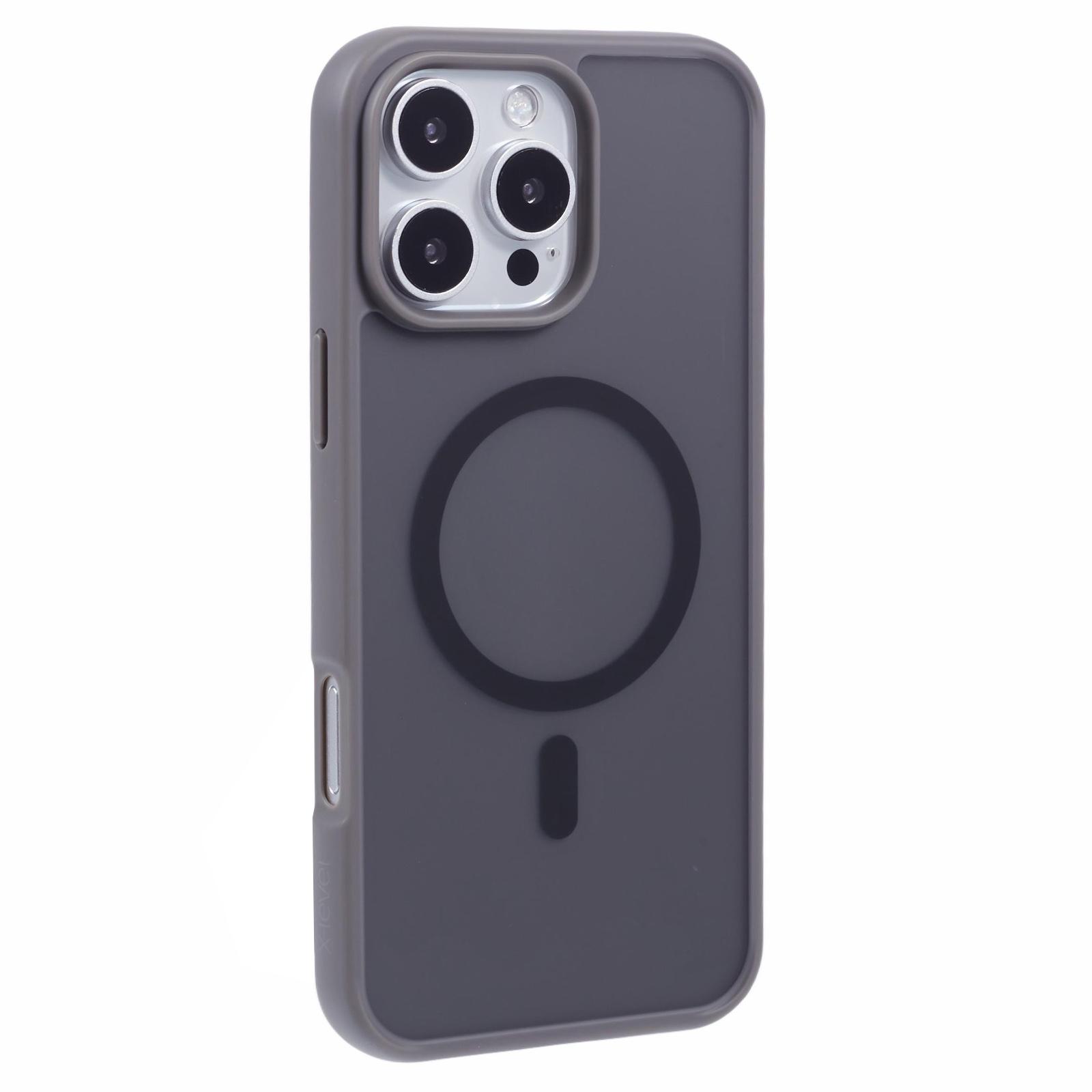 X-LEVEL For iPhone 16 Pro Case Compatible with MagSafe TPU+Acrylic Rubberized Cover A