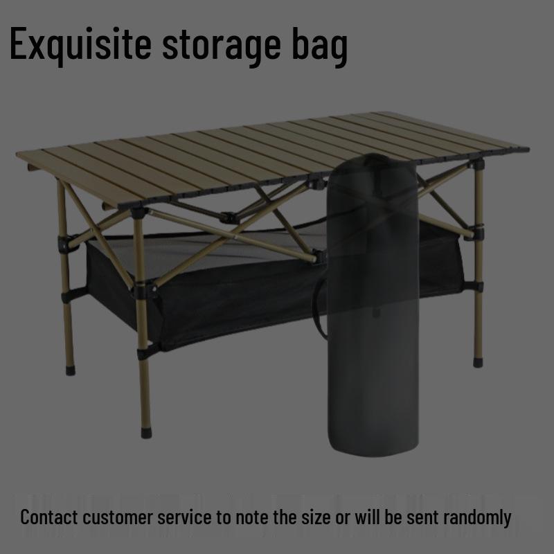Height-Adjustable Portable Outdoor Picnic Table and Chair Set