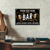 Personalized Custom Aluminum Sign Multi-Purpose Bar Garage Office Home Decor