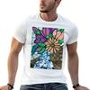 Floral Mosaic Collage by Nancy Salus TShirt Cotton Tshirt T Shirt Personalised T Shirt Unisex Designer Tshirt