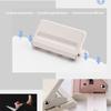 KW triO Handheld DIY Mushroom 4 Holes Punch Puncher Paper Cutter with Ruler 3 Sheets Punch Capacity for Office Home