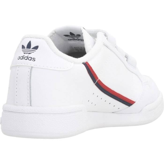 Basket - ADIDAS ORIGINALS - CONTINENTAL 80 Cadet - Blanc - Textile - Enfant Garçon