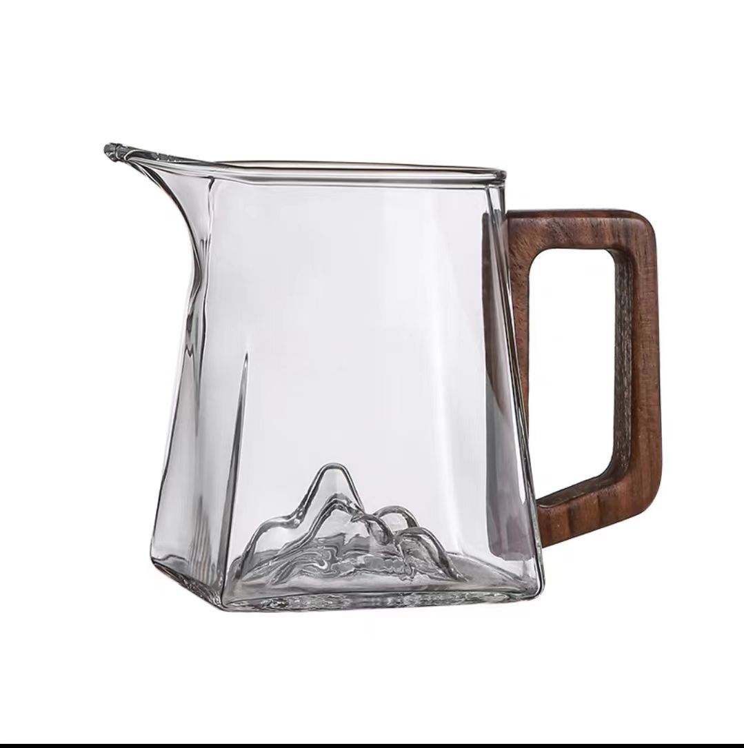 

Стеклянная Ярмарка Вид на Гору Утолщенный Жаростойкий Высокотемпературный Мужская Чашка Чайный Набор Аксессуары для Приготовления Чайники Чайная Посуда 350ml прозрачный