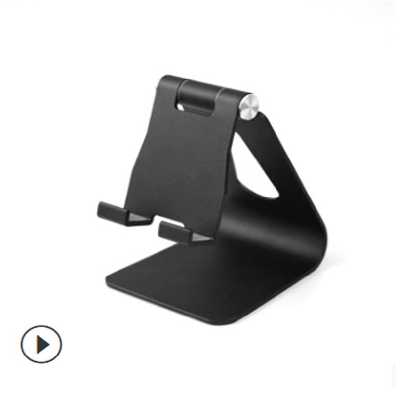 

Production of aluminum alloy mobile phone tablet holder чёрный