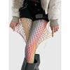 Regenbogen-Netzstrümpfe, Netzstrumpfhosen, bunte Netzsocken, Netz-Grundstrumpfhosen, passende Strumpfhosen, sexy Strümpfe