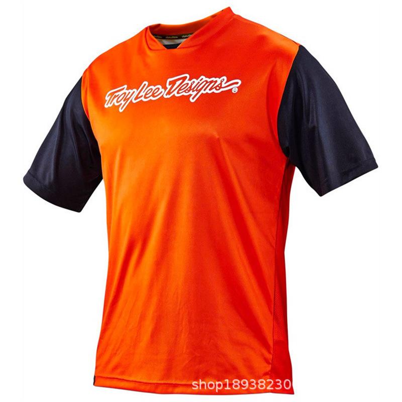 Cross-border, off-road racing suit, versatile and handsome, European and American sizes, short-sleeved T-shirt and top for men, loose version,