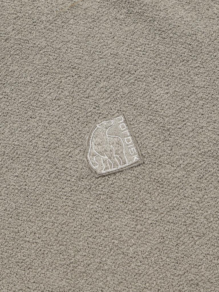 NORDISK Short Sleeve Polo Sweater - M_Shimmer Grey
