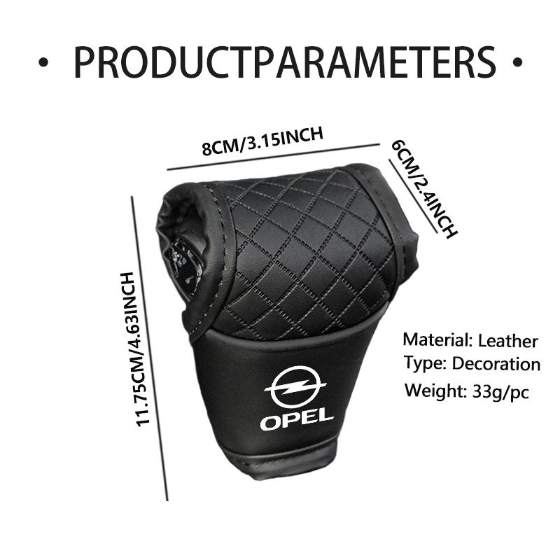 Car Accessories Hoodie Gear Shift Knob Cover Manual Automatic For Opel Meriva Mokka Grandland Vectra Zafira Vivaro Antara