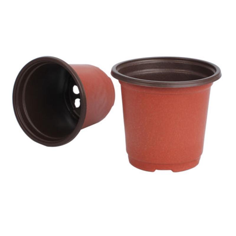 Seedlings Flower Pot Planter Containers 9*6*8cm Balanced Drainage Ventilation