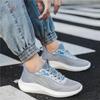 Men's Fly-woven Sneakers Spring and Autumn Light Shoes Fashion Casual Running Shoes Breathable Mesh Men's Shoes