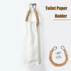 Towel Hanging Rope Toilet Paper Holder Home Hotel Bathroom Handmade Retro