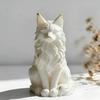 Cute Maine Coon Cat Silicone Mold Diy Scented Candle Wax Plaster Craft Pet Lover Gift Home Decor