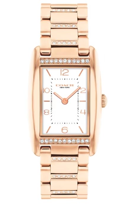

Casual Watch Leeds 14504317 Pink Gold [Coach] Women s [Item] золотий
