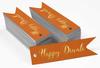 Inkdotpot Pack Of 100 Happy Diwali Favor Paper Tags Craft Real Gold Foil Hang