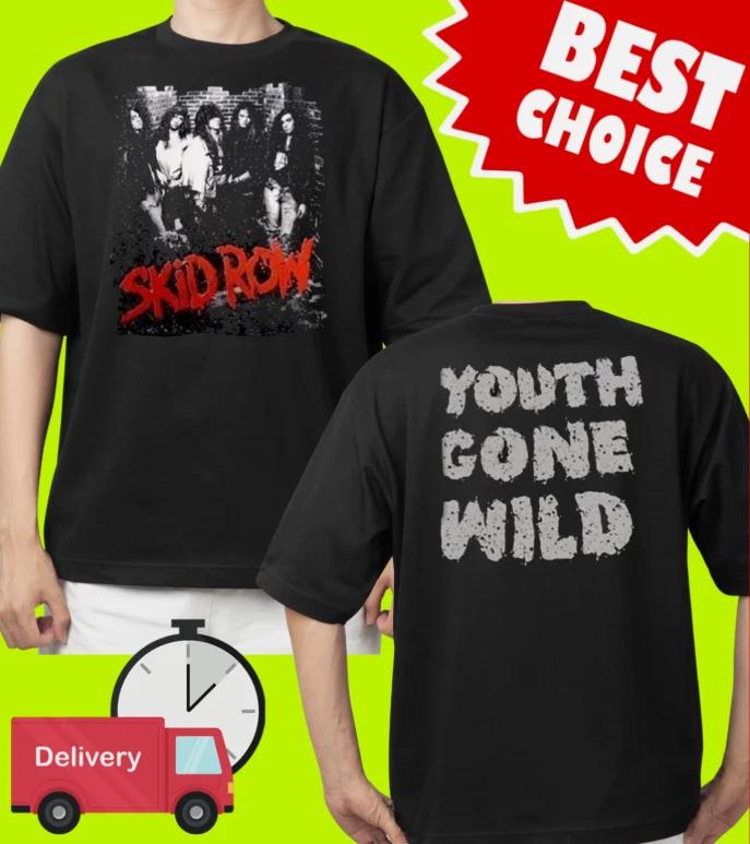 Ретро футболка Skid Row Youth Gone Wild Tour 1989 S