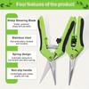 1 Set  Garden Scissors Garden Pruning Shears Non-slip Labor-saving Flower Branch Branch Shears  Fruit And Vegetable Shears