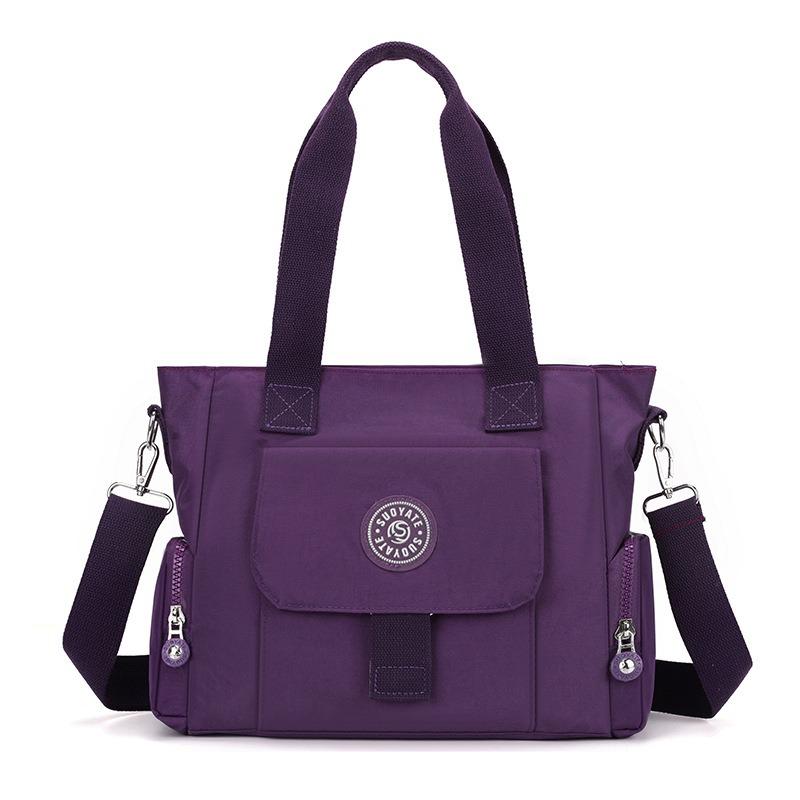 Women's Bag Summer New Nylon Bag Handbag Large Capacity Shoulder Crossbody Bag Urban Simple Mother Bag