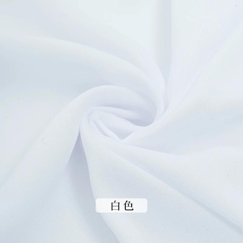 150x50cm/150x300cm Nicht Transparenter Chiffonstoff Für Sommerkleider, Kleiderfutter, Hosen, Handgefertigter DIY-Stoff TJ10408