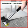 Double Face Soft Tap Rubber Hammer 20/30/35mm Multifunctional Glazing Window Beads Hammers Nylon Head Rubber Mallet