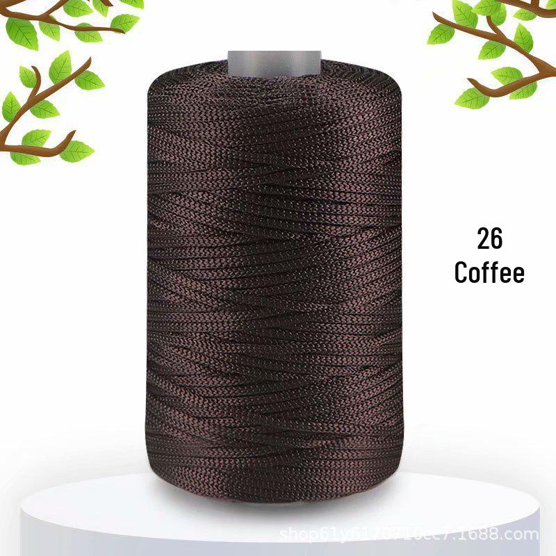 125g Ice Silk Linen Yarn for Knitting: Medium-Thick, Light, and Glossy for Hats, Bags, Cushions, and Crochet Projects.