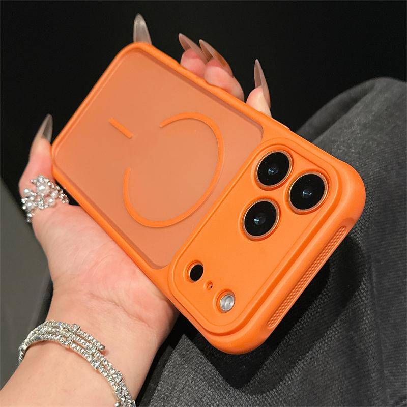 Luxury Matte Translucent Magnetic Case For iPhone 17 Air 16 15 14 13 12 11 Pro Max Plus For Magsafe Charge Shockproof Hard Cover