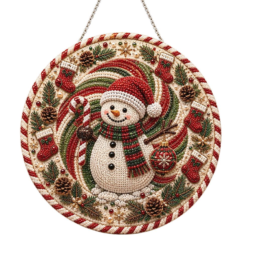 Kit Fai da Te per Ornamenti da Appendere con Perline per Decorazione Murale di Casa e Regalo