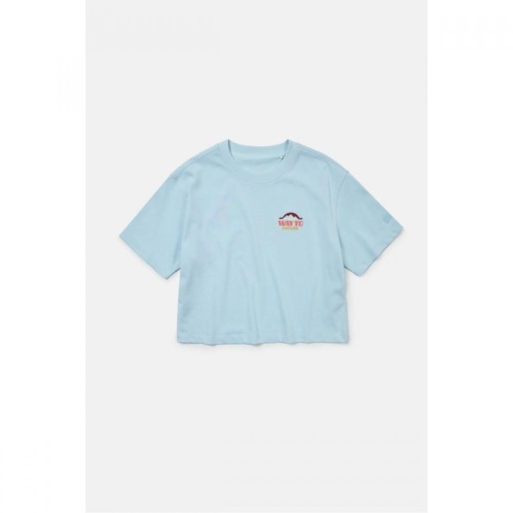 Kolon SporTS Women S Graphic Crop T ShirT TvTcm25632lbl