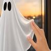 Halloween Pumpkin Static Cling Window Stickers - Self-Adhesive Wall Decals for Living Room Decor, 60 30 cm