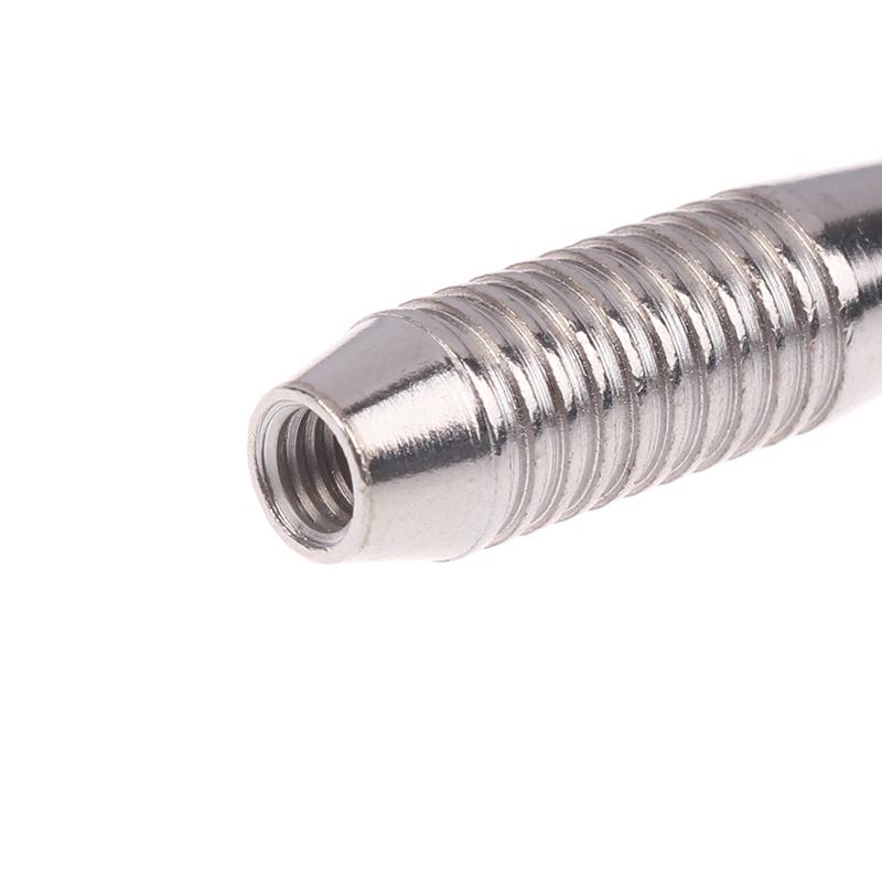 3/6/9Pcs Electronic Dart Barrels Replacement 16g Shafts Grip Silver Soft Dart Barrels Darts Accessories