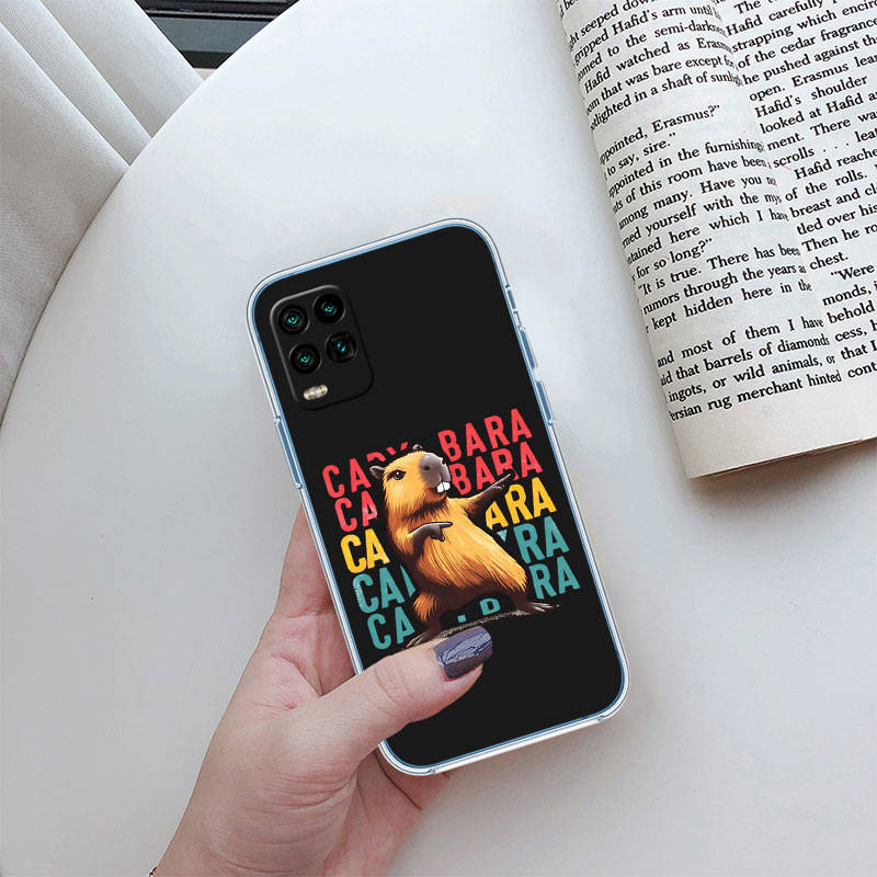 IR4 Capybara Cute Case for Motorola E22S E7 G6 G7 G8 G9 Plus Power Play G10 G20 G04 E30 E40 E22 E20 E13 E15 G22 G23 G05 G75 G35 G55